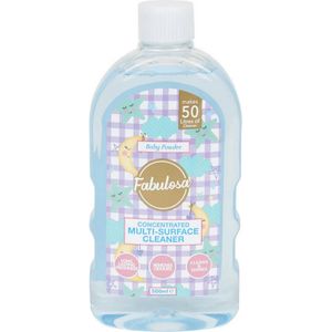 Fabulosa Concentrated Multi Surface Cleaner - Baby Powder 500ml