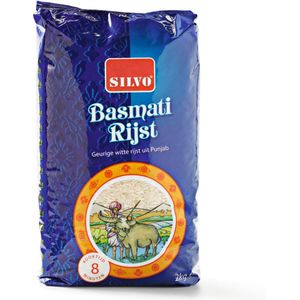 Silvo Basmati rijst - Zak 2 kilo