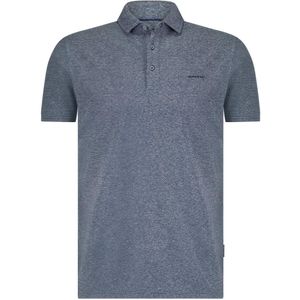State of Art Poloshirt Pique Polo Met Gemeleerd Design 461 15907 5711 Mannen Maat - M