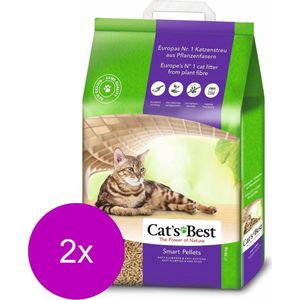 Cat's Best Smart Pallets - Kattenbakvulling - 2 x 20 l