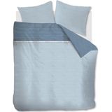 Rivièra Maison Pleaty Dekbedovertrek - Lits-jumeaux - 240x200/220 cm - Blauw