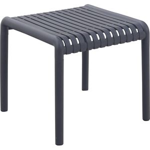 Stripe bijzettafel 45x45 - Antraciet