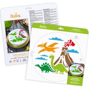 Decora Stencil - Jurassic Dino Ø 25cm