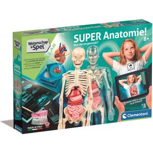 Clementoni Wetenschap & Spel - Super Anatomie - Het Menselijk Lichaam - Educatief Speelgoed