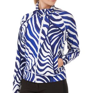 Func Factory dames Isa Vest blue zebra maat XXL