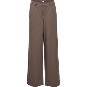 Object Objlisa Wide Pant Broeken Dames - Bruin - Maat 38