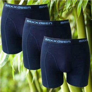 3 Pack Boru Bamboo Maxx Owen Bamboo Heren boxershorts Kleur Marine