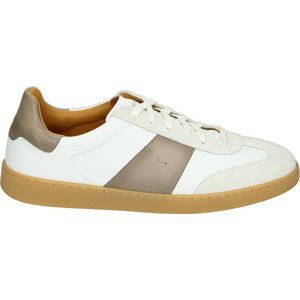 Magnanni 25851 PRIMERA - Lage sneakersHeren sneakersVrije tijdsschoenen - Kleur: Wit/beige - Maat: 46