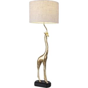 Tafellamp Giraf Ø 30*85 cm E27/max 1*60W Goudkleurig Kunststof Bureaulamp Nachtlampje
