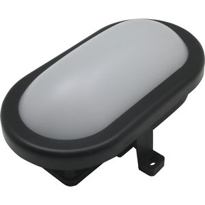 Hofftech Bulley Buitenlamp LED Ovaal Zwart - 5.5 Watt.