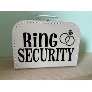 Ring security - ringkoffer - bruiloft - trouwen - ringen
