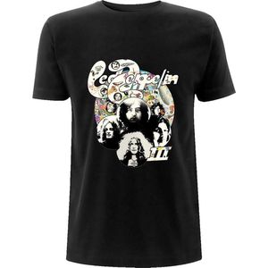 Led Zeppelin - Photo III Heren T-shirt - XL - Zwart