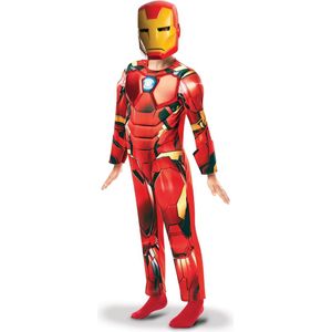 RUBIES FRANCE - Luxe Iron Man animatie serie kostuum voor jongens - 122/128 (7-8 jaar)