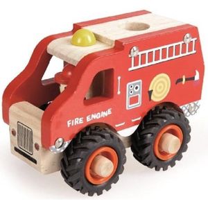 Egmont Toys Houten brandweerauto. 2+