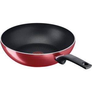 Tefal - Start & Cook - C27219 - Wokpan - 28cm - Rood - Inductie