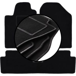 Complete set veloursmatten voor: Toyota Corolla Verso II minivan (2004-2009)