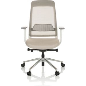 CHIARO T2 WHITE - Professionele bureaustoel Beige / grijs