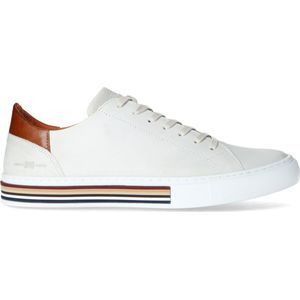 Manfield Leren Sneakers Off White