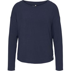 TOM TAILOR Dames Loungewear shirt Mix & Match - lange mouw - Maat S (36)