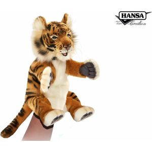 Hansa Knuffel Handpop Tijger