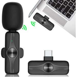 MATTI® - Draadloze Microfoon - USB-C - Microfoon - Bluetooth Microfoon - Dasspeld, Lavalier - Laptops & Android