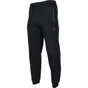 Donnay Joggingbroek met elastiek - Sportbroek - Heren - Maat XXXL - Zwart