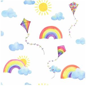 Over The Rainbow- Flying Kites White - 91020