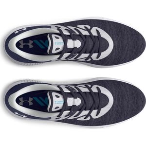 UA WCharged Breathe2 Knit SL-Midnight Navy / Midnight Navy / White