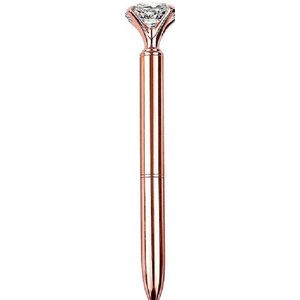 Diamond painting pen - Metal - prachtig afgewerkt met diamant - roze goud