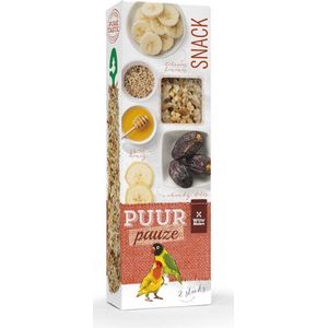 Witte Molen Puur pauze sticks agapornis honing & dadel 60gr