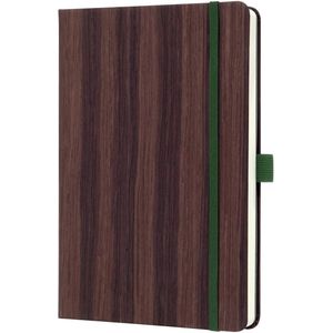 Sigel notitieboek - Conceptum - A5 - houtstructuur - punt-gelijnd - hardcover - SI-CO674
