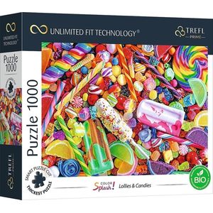 Trefl Prime Lollies en Snoepjes puzzel - 1000 stukjes