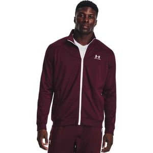 Under Armour Sportstyle Tricot Halve Rits Sweatshirt Paars M / Regular Man