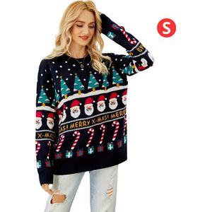 Livano Kersttrui - Dames - Foute Kersttrui - Christmas Sweater - Kerst Sweater - Christmas Jumper - Pyjama - Winter - Maat S - Schattig
