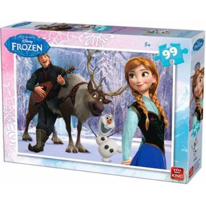 Disney Frozen Puzzel - Disney Frozen 99 stuks Puzzel - Frozen Puzzel