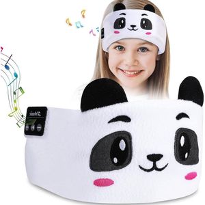 Slaapmasker met bluetooth - hoofdtelefoon microfoon - muziek slapen - bluetooth-masker - verjaardagscadeau - kinderen jongens meisjes - reizen slapen