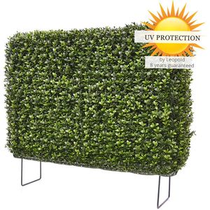 Kunst buxus haag 80x25x56 cm UV voor buiten