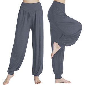 Harembroek - Yogabroek - Chillbroek - Donkergrijs - XXL - Harempants - Luchtige broek - Loose pants