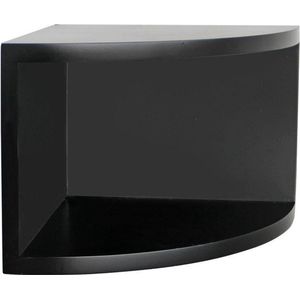 SAFE Elegante hoekplank - zwart - 30 x 30 x 23 cm