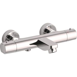 Plieger Comfort New XL - badkraan thermostatisch - HOH 15cm - chroom
