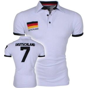 Heren Polo - Duitsland - Wit
