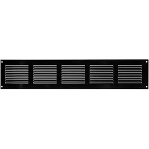 Metalen rooster 500x100mm zwart - MR5010M - RAL9005