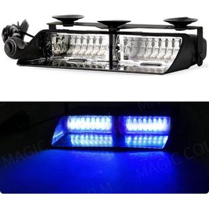 TLVX Auto Zwaailicht Blauw Universeel / Stroboscoop / Raamflitser / Strobe Light / Flitser / Zuignappen / 12 volt sigarettenaansteker plug and play / Schakelaar / Flits instelbaar / Set compleet