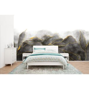 Marmer - Zwart - Goud - Luxe - Marmerlook