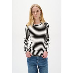 30108561 DagnaIW Striped Tshirt LS