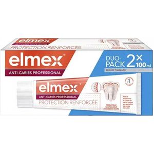 Elmex Professionele Anti-Cariës Tandpasta Versterkte Bescherming 2 x 100 ml Verpakking