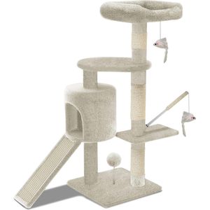 Krabpaal voor Grote Katten - Krappaal - Kattenhuis - Kattenpaal - Cat Tower - Grote Krappaal - Klimwand