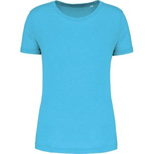 PROACT® Damessport-T-shirt triblend met ronde hals PA4021 - Light Turquoise - XS
