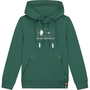 SKURK - Hoodie Samuel Green - maat 158-164