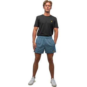 Lyle and Scott Side Mesh Zwemshort Heren Paars XS